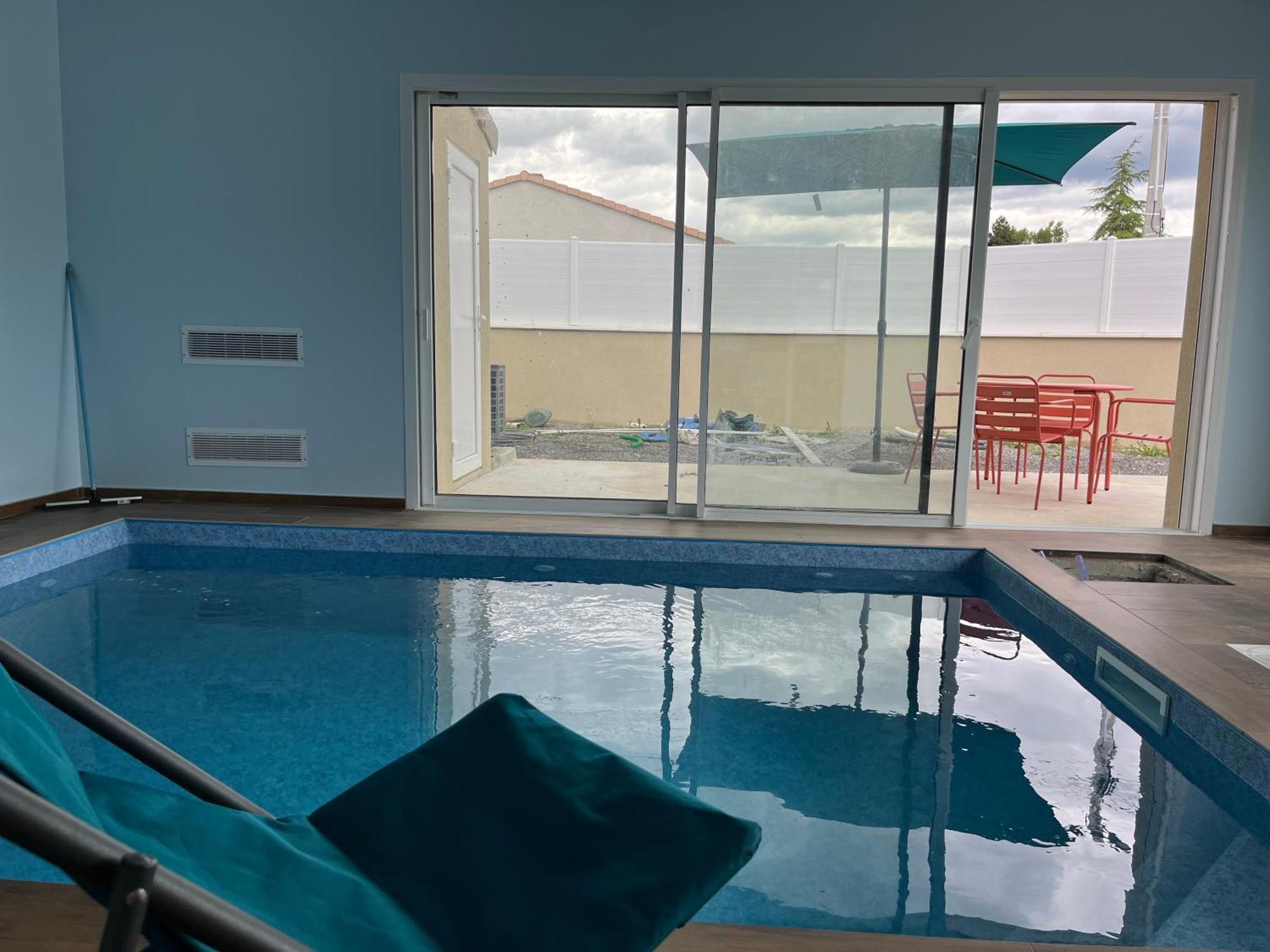 Maison Avec Piscine Interieure Privee, Buses De Spa, Jardin Clos Et Parking Aouste-sur-Sye Extérieur photo